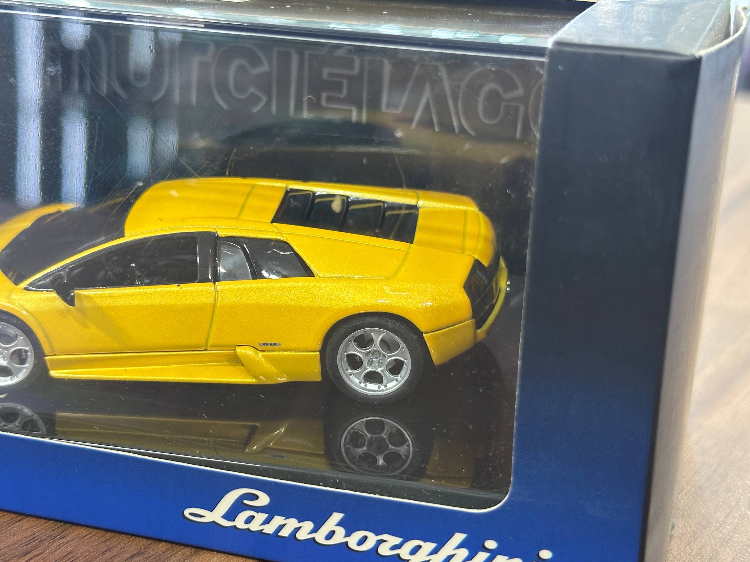 1/43 Diecast Model Lamborghini Murciélago Metallic Yellow