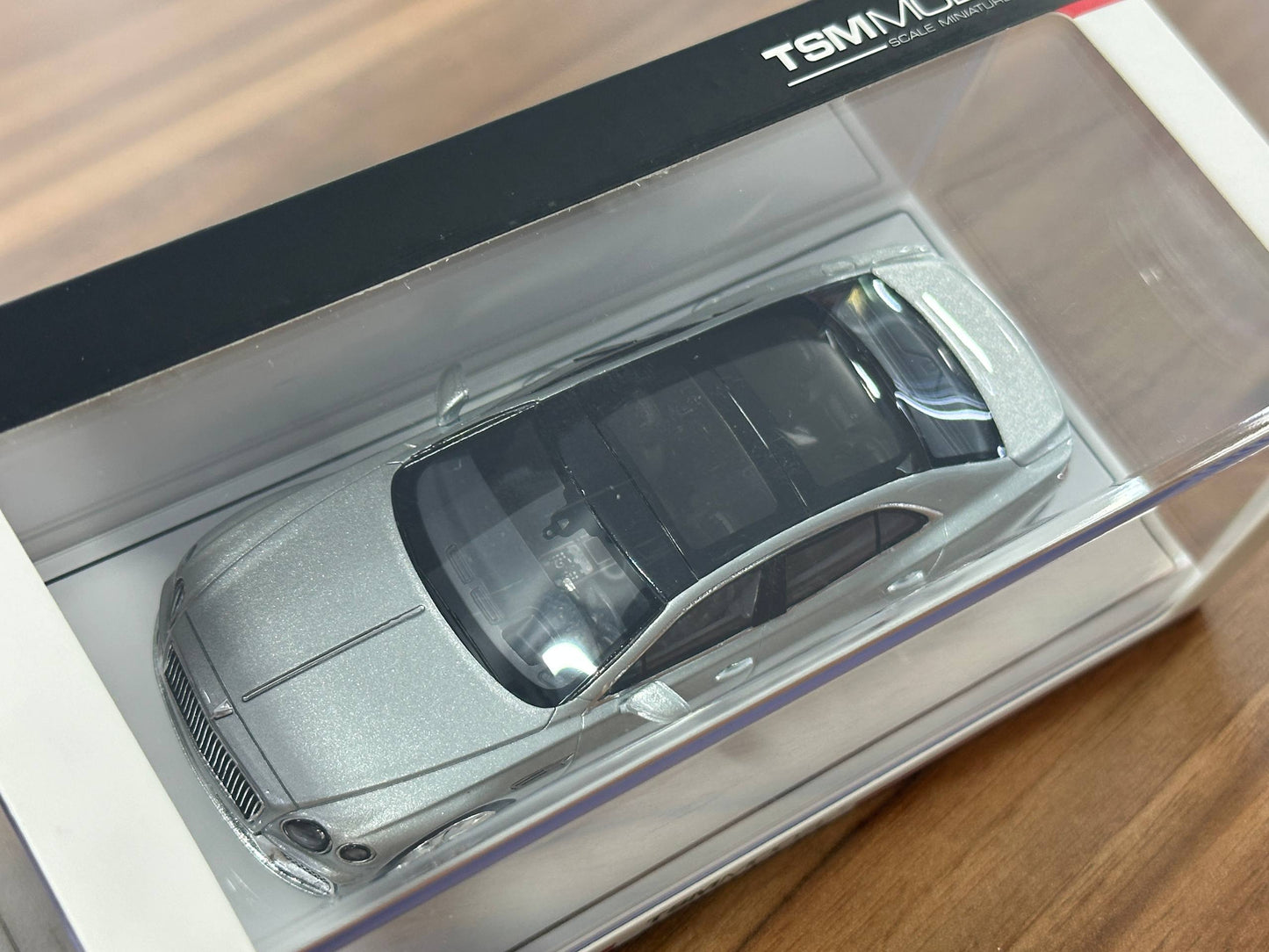 1/43 Diecast Model Bentley Flying Spur in Breeze Silver  –  (TSM Model)