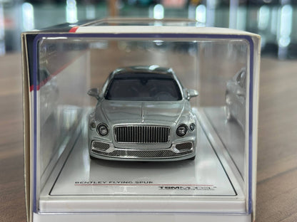 1/43 Diecast Model Bentley Flying Spur in Breeze Silver  –  (TSM Model)
