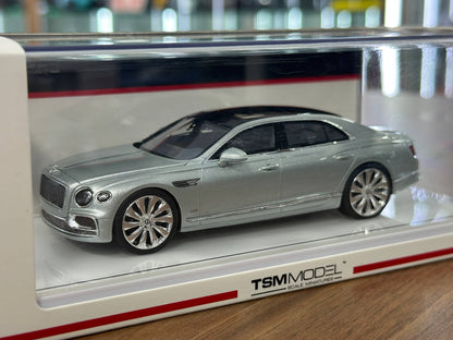 1/43 Diecast Model Bentley Flying Spur in Breeze Silver  –  (TSM Model)
