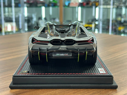 1/18 MR Collection Lamborghini Revuelto Grigio Hati with Scandal Livery Resin Model Car Limited Edition 99 Pieces