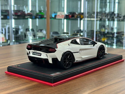 MR Collection Lamborghini Temerario Alleggerita Package Balloon White 1:18 Resin Model Limited 99 pcs
