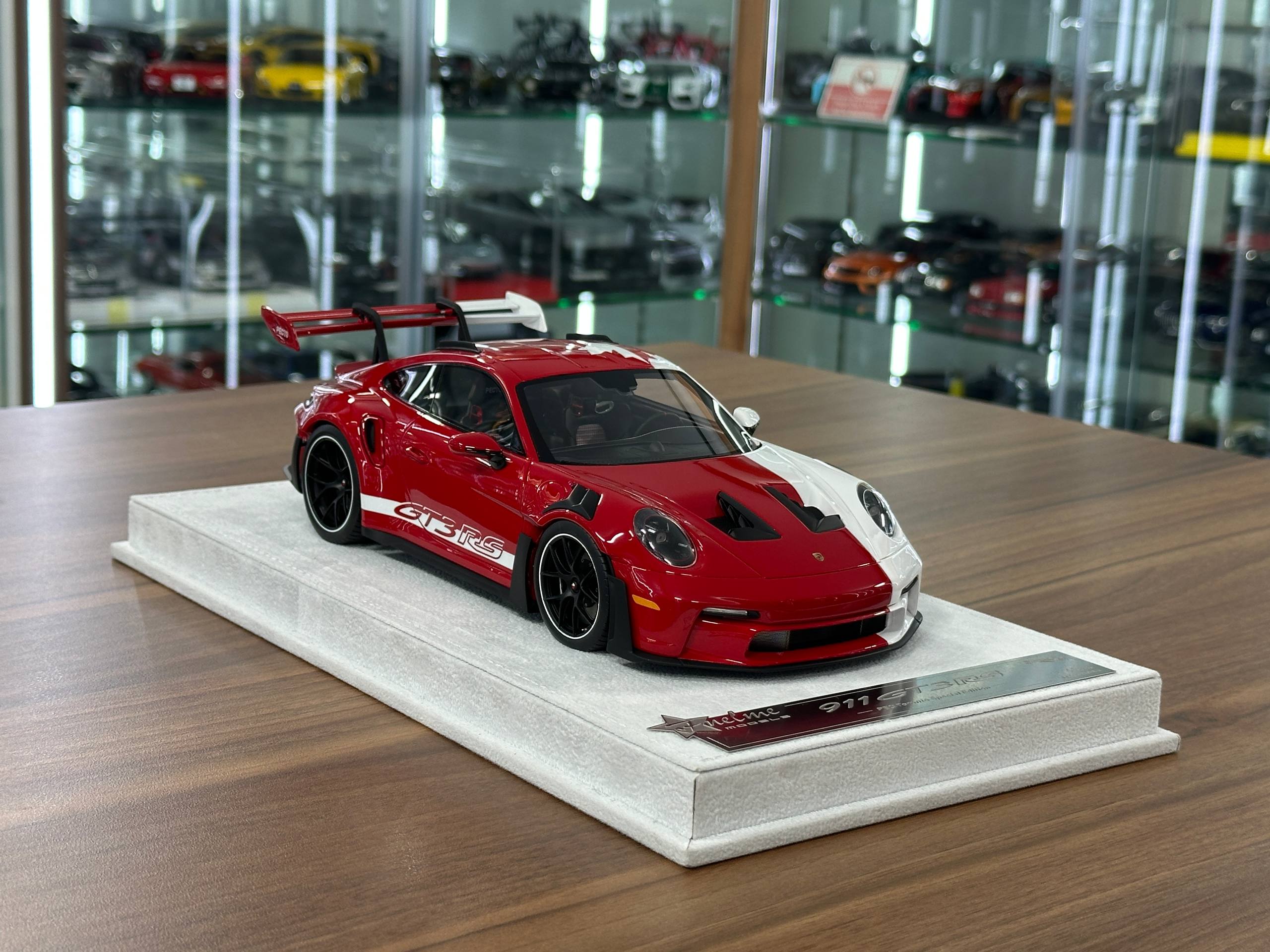 【MINICHAMPS】限定 Porsche 911 GT3 PEC TOKYO 1/18 Porsche 911 GT3 RS (992.1) PEC Toronto Special Edition