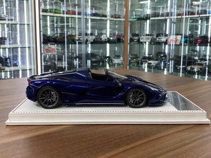 1/18 Resin Ferrari LaFerrari Aperta | Davis & Giovanni| Blue Tour de France | Limited 10 pcs