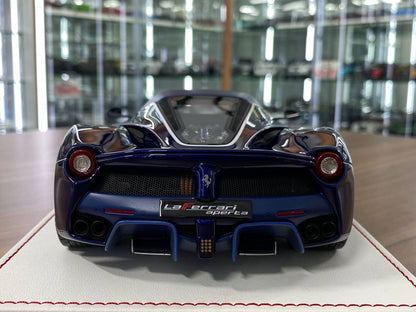 1/18 Resin Ferrari LaFerrari Aperta | Davis & Giovanni| Blue Tour de France | Limited 10 pcs