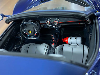 1/18 Resin Ferrari LaFerrari Aperta | Davis & Giovanni| Blue Tour de France | Limited 10 pcs