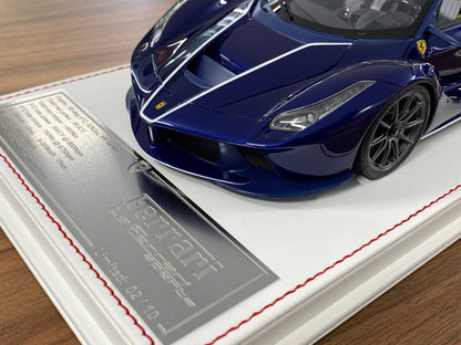 1/18 Resin Ferrari LaFerrari Aperta | Davis & Giovanni| Blue Tour de France | Limited 10 pcs