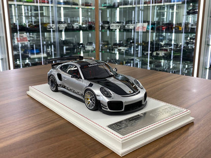 1/18 Resin – Porsche 911 GT2 RS MR | Davis & Giovanni | Silver | Limited 38