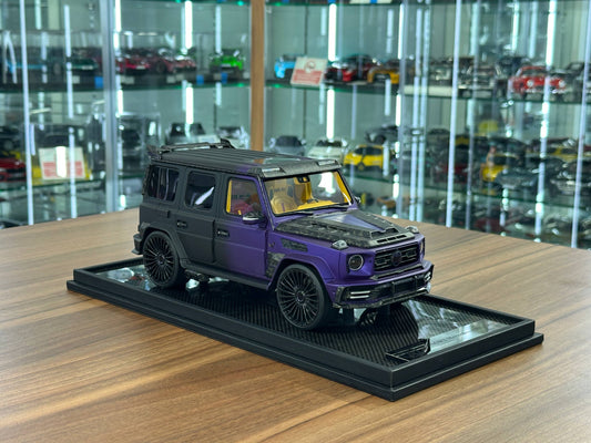 1/18 Mercedes-Benz G63 MANSORY 50th UAE Edition Blue/Purple by Motorhelix