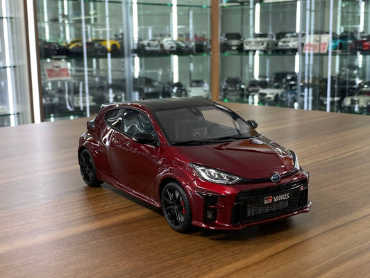 1/18 Resin Model – Toyota Yaris GR | OttO Mobile | Not Opening | Red | Limited 3000