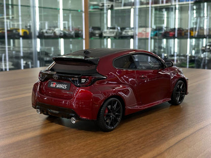 1/18 Resin Model – Toyota Yaris GR | OttO Mobile | Not Opening | Red | Limited 3000