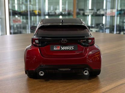 1/18 Resin Model – Toyota Yaris GR | OttO Mobile | Not Opening | Red | Limited 3000