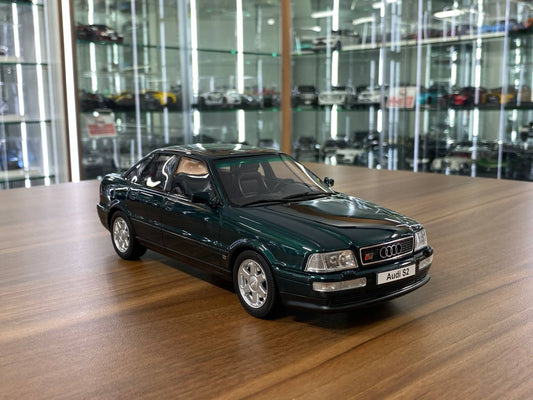 1/18 Resin Model – Audi S2 Sedan | OttO Mobile | Dark Green | Limited 2000