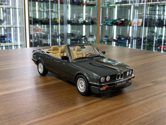 1/18 Resin Model OttO Mobile BMW 325i E30 Cabrio – Grey – Limited 2000 pcs
