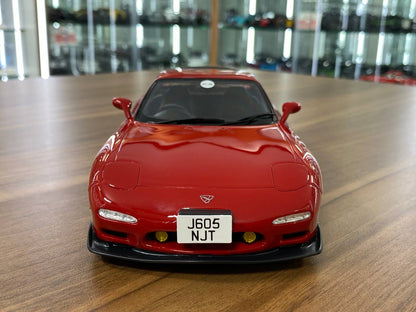 1/18 Resin Model OttO Mobile Mazda RX7 FD Khyzyl Saleem – Red – Limited 3000 pcs
