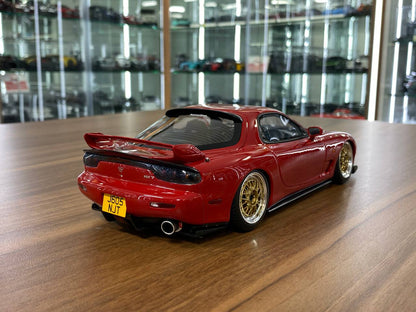 1/18 Resin Model OttO Mobile Mazda RX7 FD Khyzyl Saleem – Red – Limited 3000 pcs