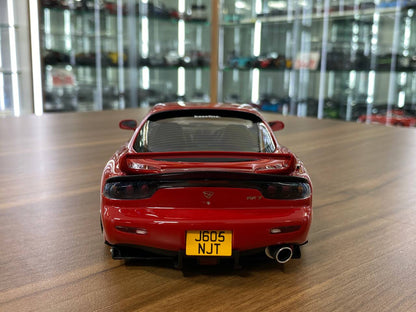 1/18 Resin Model OttO Mobile Mazda RX7 FD Khyzyl Saleem – Red – Limited 3000 pcs