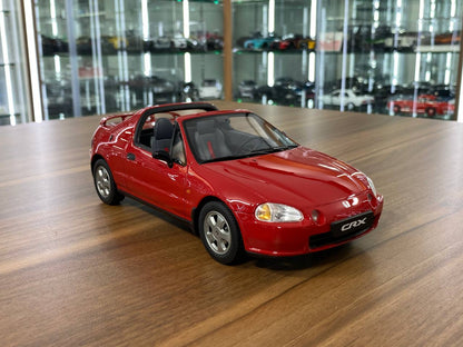 1/18 Resin OttO Mobile Honda Civic CR-X VTI Del Sol 1995 Red - Limited 2000 pcs