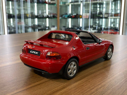 1/18 Resin OttO Mobile Honda Civic CR-X VTI Del Sol 1995 Red - Limited 2000 pcs