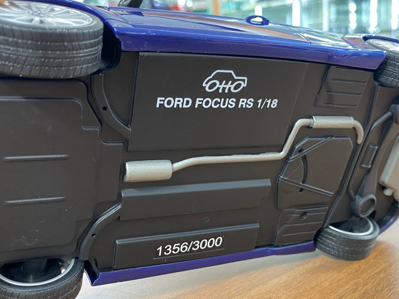 1/18 Resin OttO Mobile Ford FOCUS RSM K2 2009 Blue -Limited 3000 pcs