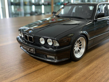 OttO Mobile BMW Hartge H5 V12 Sedan 1989 – Black – 1:18 Resin Model (Not Opening, Limited 999 pcs)