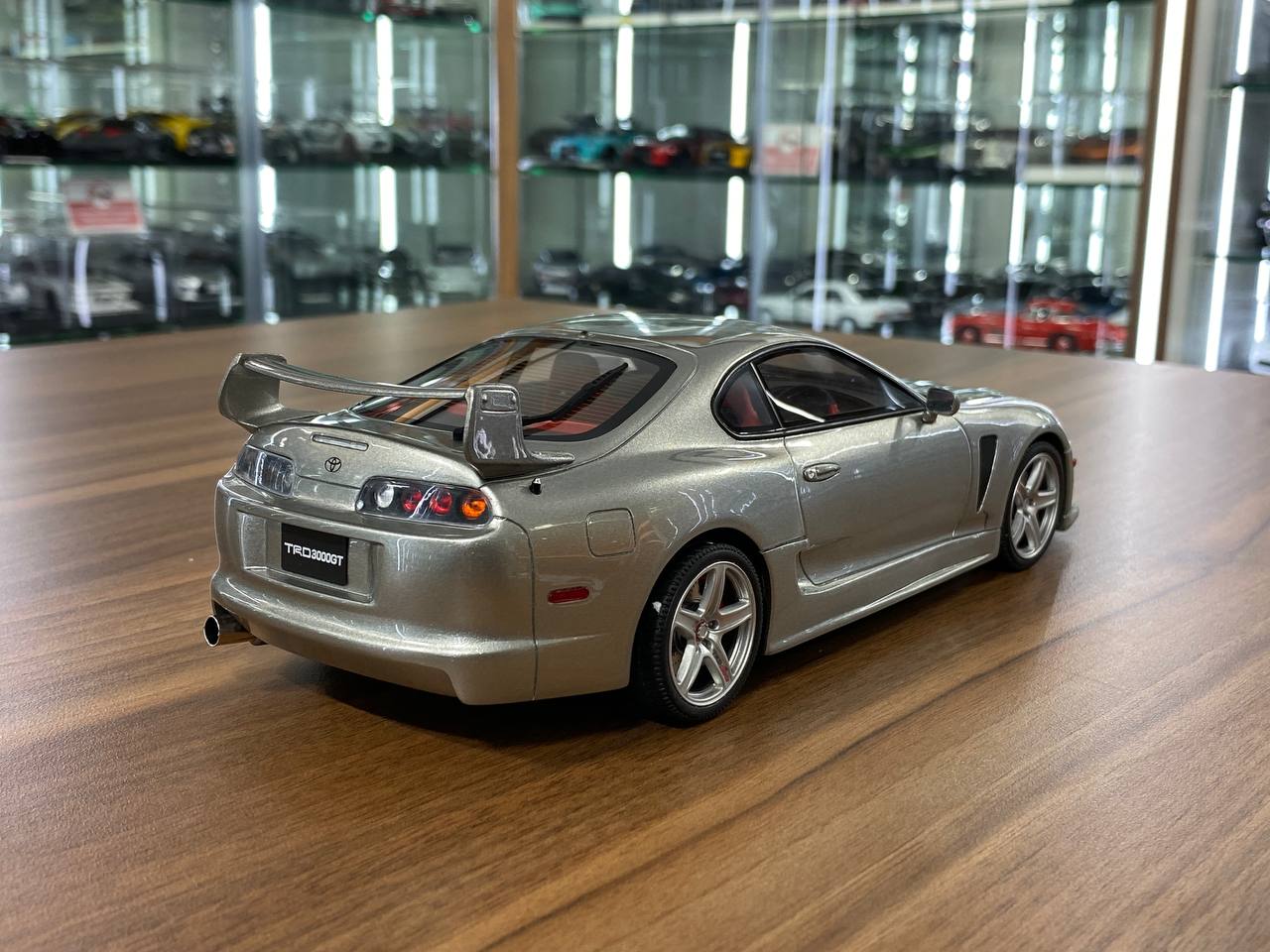 1/18 Resin Model OttO Mobile Toyota Supra 3000 GT TRD MK4 – Silver – Limited 1500 pcs