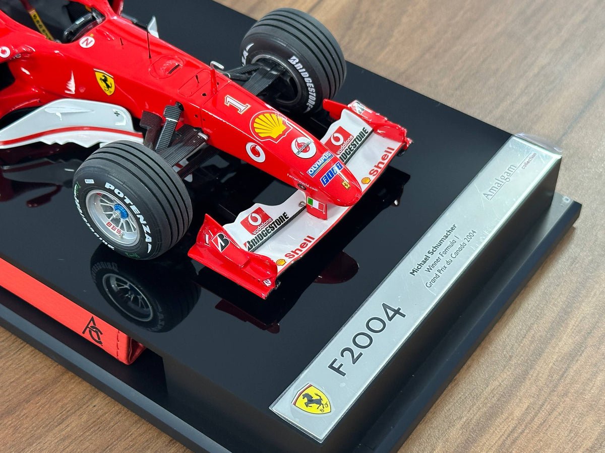 1:18 Amalgam Collection Ferrari F2004 M. Schumacher Canadian GP Winner 2004 - Limited Edition