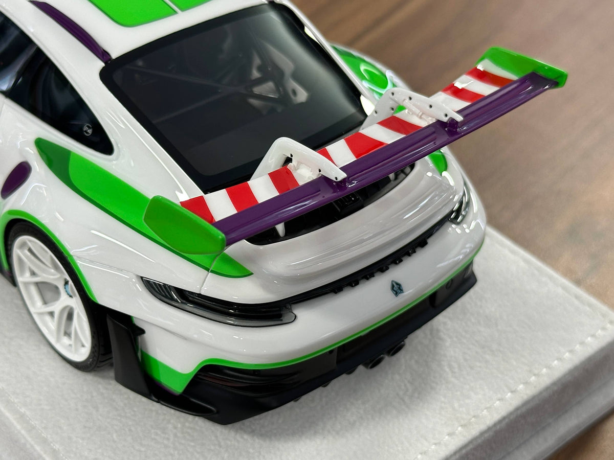 1:18 Resin H&H Models Porsche 911 GT3 RS (992) Buzz Lightyear Edition - Toy Story Livery (Limited Edition 10 Pcs)