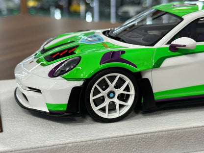 1:18 Resin H&H Models Porsche 911 GT3 RS (992) Buzz Lightyear Edition - Toy Story Livery (Limited Edition 10 Pcs)