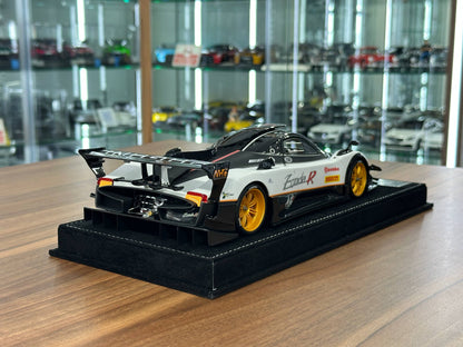 1:18 H&H Models Pagani Zonda Revolution White & Black Carbon - Limited Edition 30 Pcs