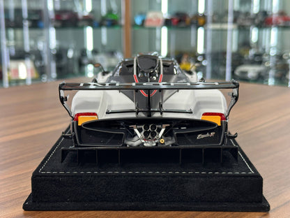 1:18 H&H Models Pagani Zonda Revolution White & Black Carbon - Limited Edition 30 Pcs