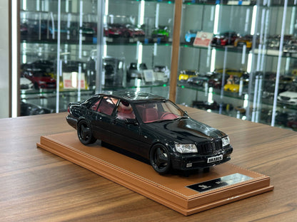 1:18 Vehicle Art Mercedes-Benz BRABUS 7.3S (W140) - Black (Limited Edition 50 Pcs)