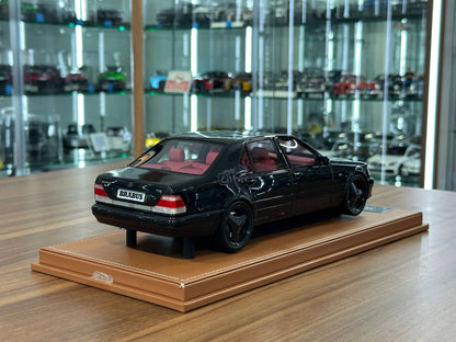 1:18 Vehicle Art Mercedes-Benz BRABUS 7.3S (W140) - Black (Limited Edition 50 Pcs)