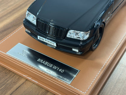 1:18 Vehicle Art Mercedes-Benz BRABUS 7.3S (W140) - Black (Limited Edition 50 Pcs)