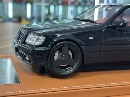 1:18 Vehicle Art Mercedes-Benz BRABUS 7.3S (W140) - Black (Limited Edition 50 Pcs)