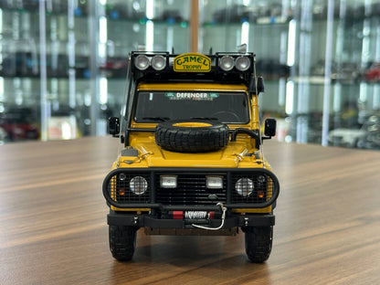 1:18 Almost Real Land Rover Defender 110 Camel Trophy Sabah-Malaysia 1993 - Yellow
