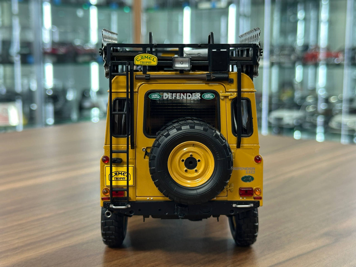 1:18 Almost Real Land Rover Defender 110 Camel Trophy Sabah-Malaysia 1993 - Yellow
