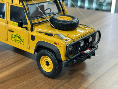 1:18 Almost Real Land Rover Defender 110 Camel Trophy Sabah-Malaysia 1993 - Yellow