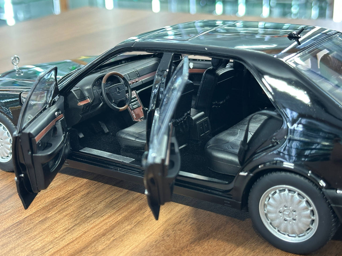 1:18 Mission Model Mercedes-Benz S 600 (W140) 1997 - Black