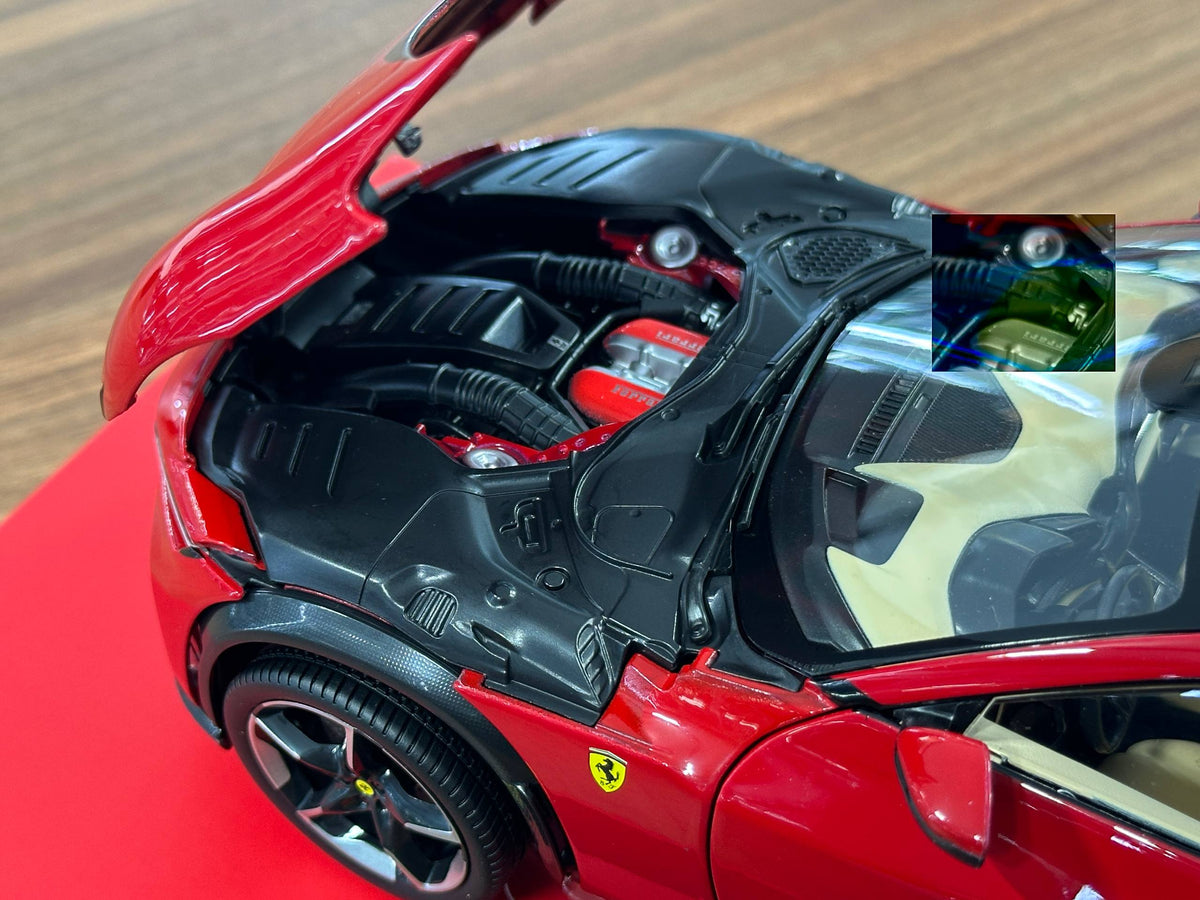 1/18 Diecast Bburago Ferrari Purosangue - Red