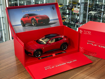 1/18 Diecast Bburago Ferrari Purosangue - Red
