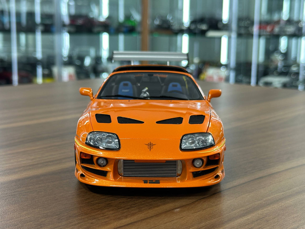 1:18 Kyosho Toyota Supra Mk4 Fast & Furious (Brian O'Conner) - Orange (Limited Edition)