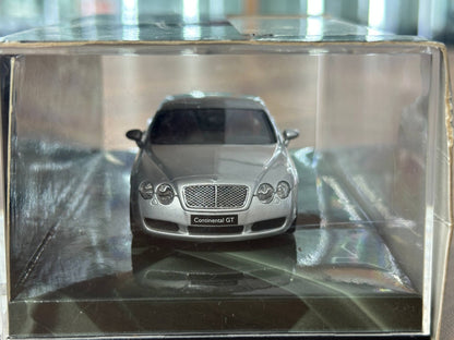 1/43 Diecast Model Bentley Continental GT –  Silver (Minichamps)
