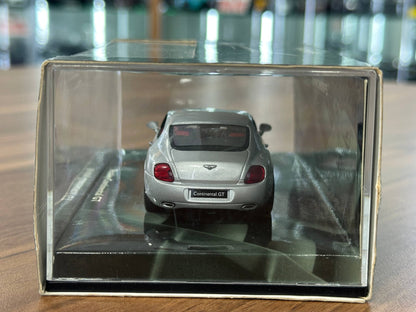 1/43 Diecast Model Bentley Continental GT –  Silver (Minichamps)