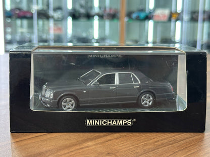1/43 Diecast Model Bentley Arnage T 2003 – Grey Metallic (Minichamps)