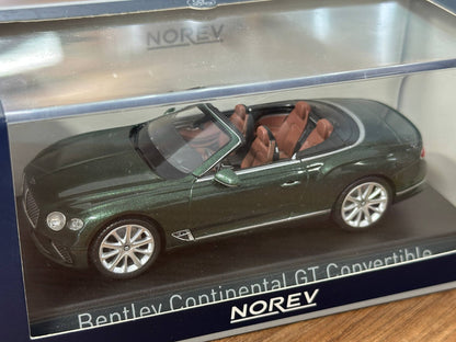 Bentley Continental GT Convertible 2019 – 1/43 Diecast Model (Norev)