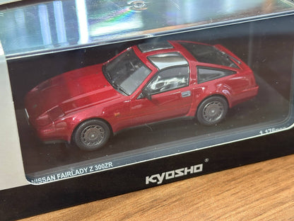 1/43 Diecast Model Nissan Fairlady Z 300ZR (HZ31) in Red – (Kyosho)