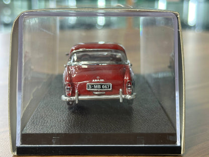 Mercedes-Benz 220 SE Coupé Red Black  – 1/43 Diecast Model (Vitesse)