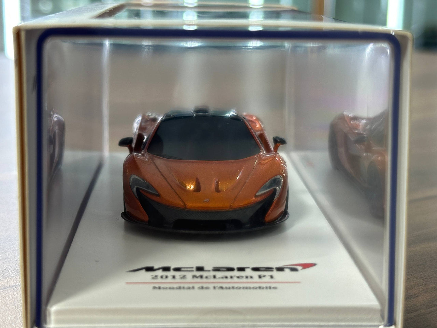 1/43 Diecast Model McLaren P1 2012 in Orange Metallic –  (TSM Model)