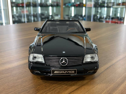 1/18 Resin Mercedes-Benz SL 73 AMG (R129) Convertible 1991 - Black by OttOMobile - Limited 2000 pcs